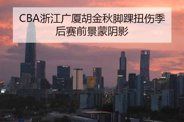 CBA浙江广厦胡金秋脚踝扭伤季后赛前景蒙阴影